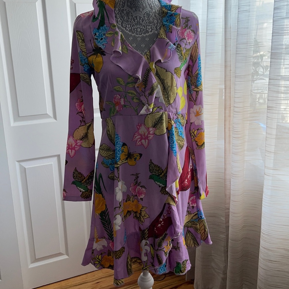 Purple dress